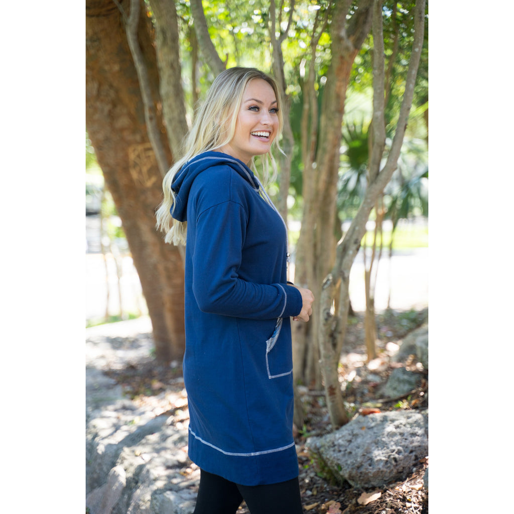 Blue Angel sweatshirt dress